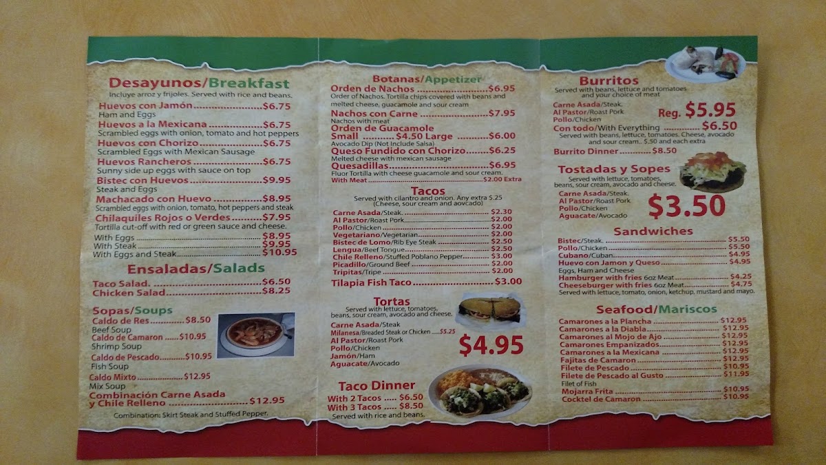 Meson Del Taco Menu - Image 4